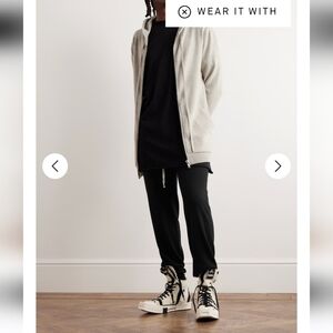 Rick Owens Cashmere joggers Fogachine SS2022 XS in EUC